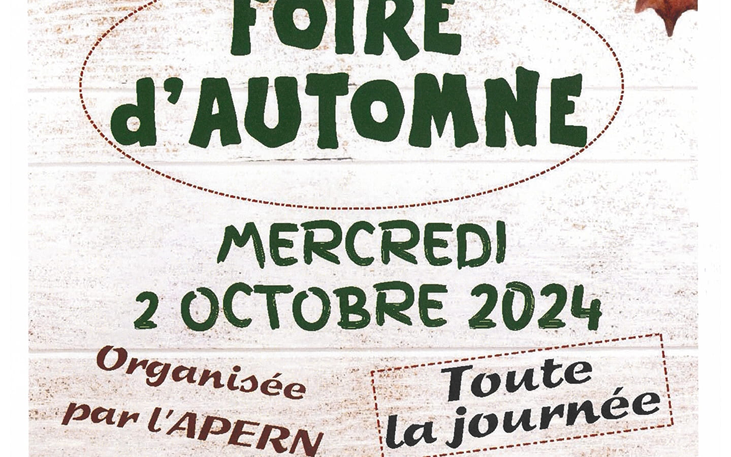 Foire d'automne