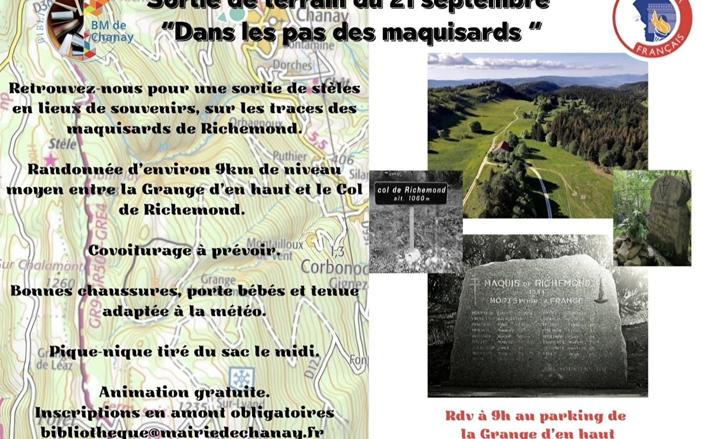 Dans les pas des maquisards : chemins de mémoire pour les Journées Européennes du Patrimoine