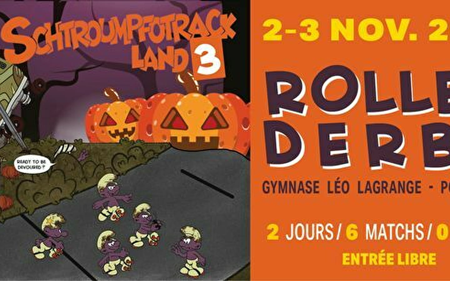 Roller Derby : Le Stroumpfotrack'Land