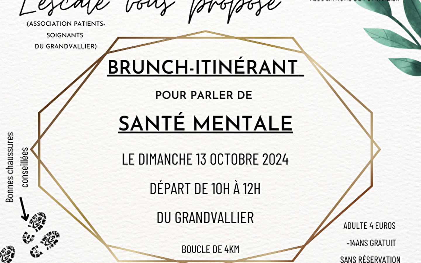 Brunch itinérant sur la santé mentale - ANNULÉ