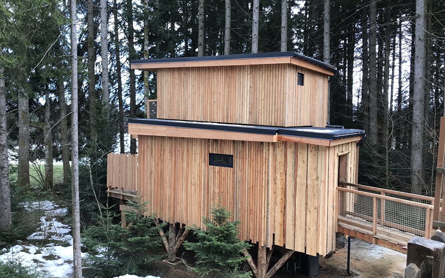 Le Domaine de l'Authentique - Les Cabanes Perchées