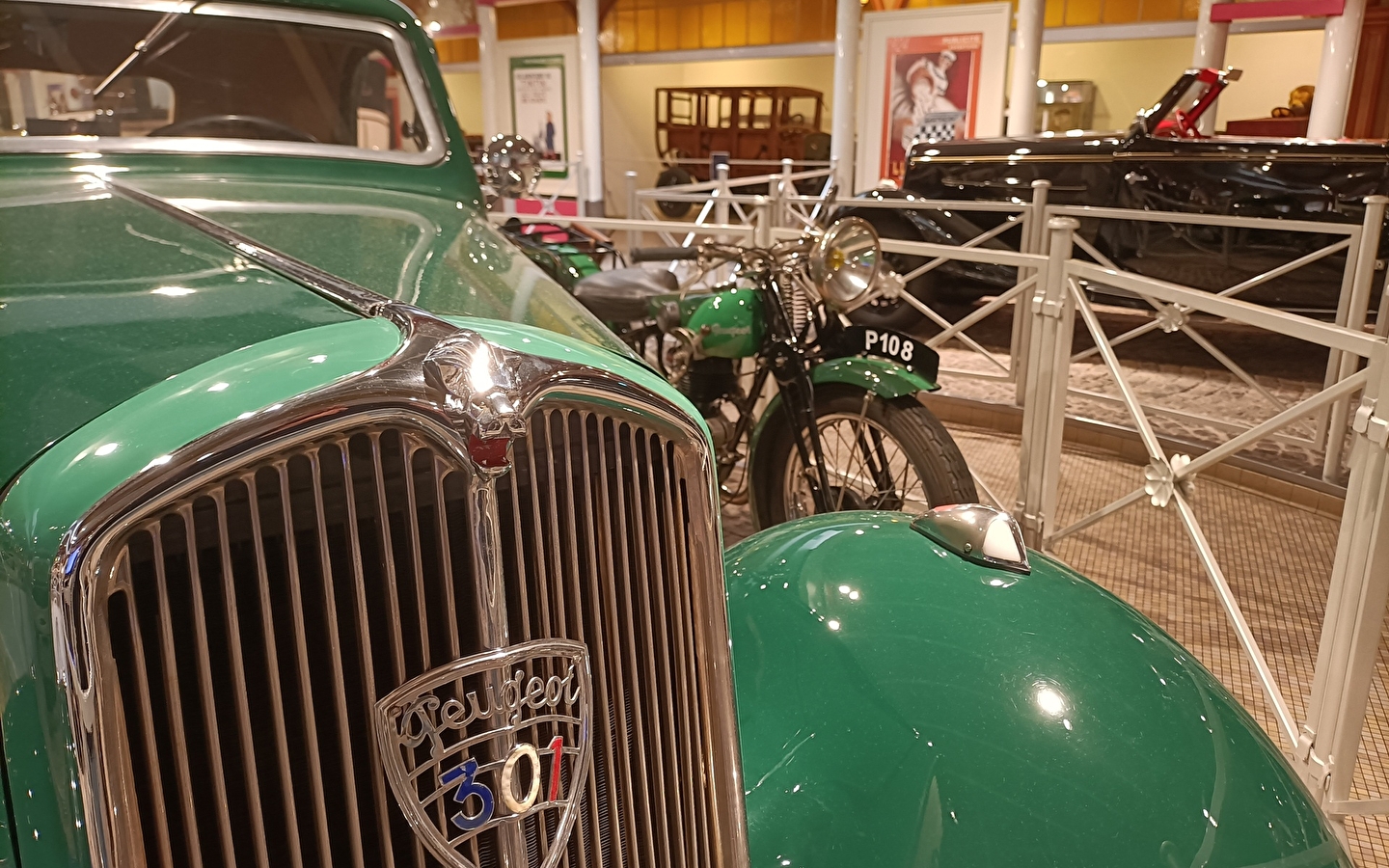 Vacances d'automne au Musée de l'Aventure Peugeot