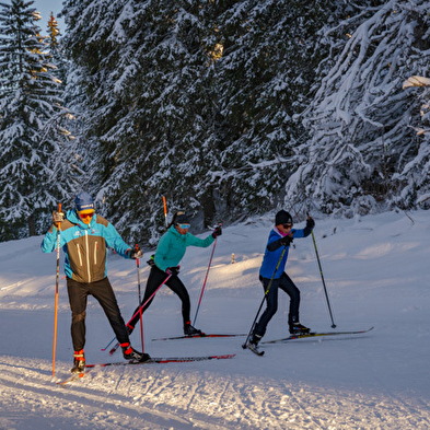 Escapade ski nordique à la station des Rousses