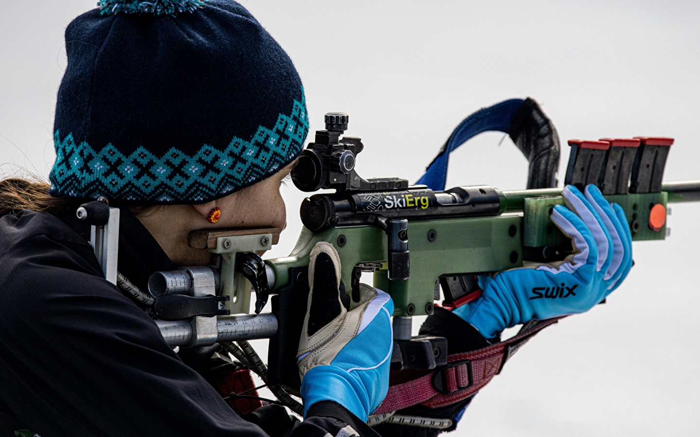 Ecole de ski du Haut-Jura - Lajoux : Biathlon 