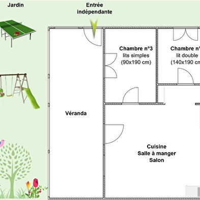 Appartement Souvet n°1804