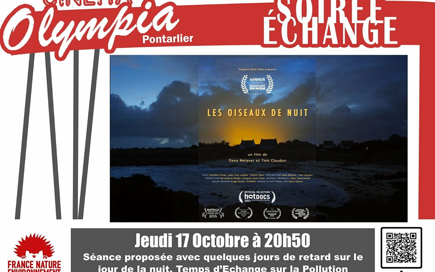 Soirée Echange sur la Polution Lumineuse