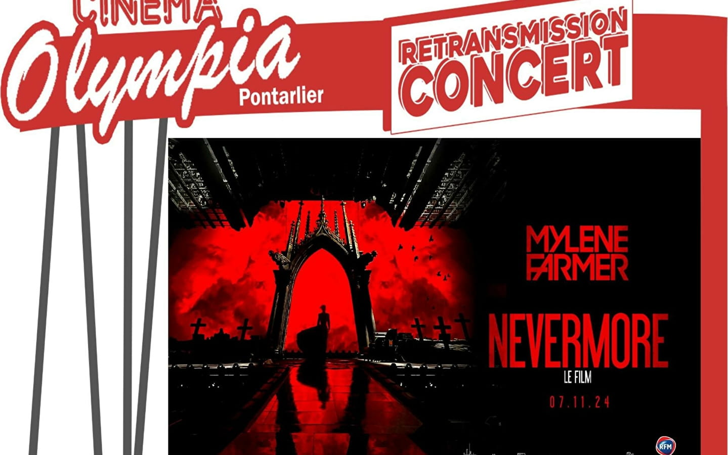 Mylène Farmer - Retransmission Concert Nevermore