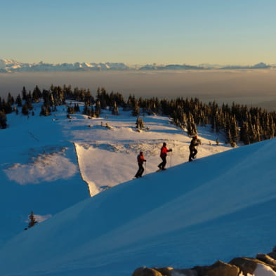 Week-end trappeur sur les crêtes du Jura