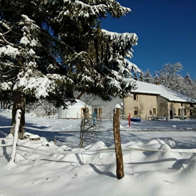 Yourte de la ferme de la Pelaisse