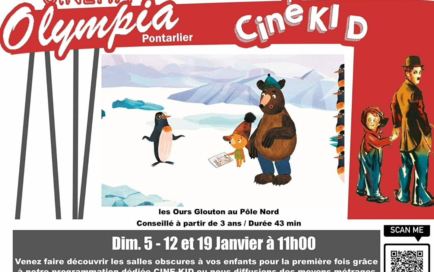 Cinékid - Les Ours Glouton au Pole Nord