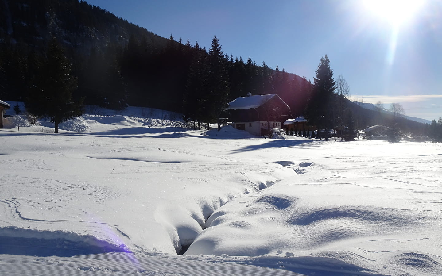 Piste de ski de fond : La Nicode