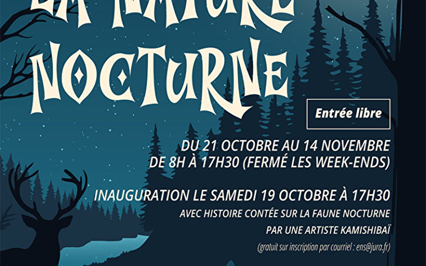 Exposition 'La nature nocturne' 