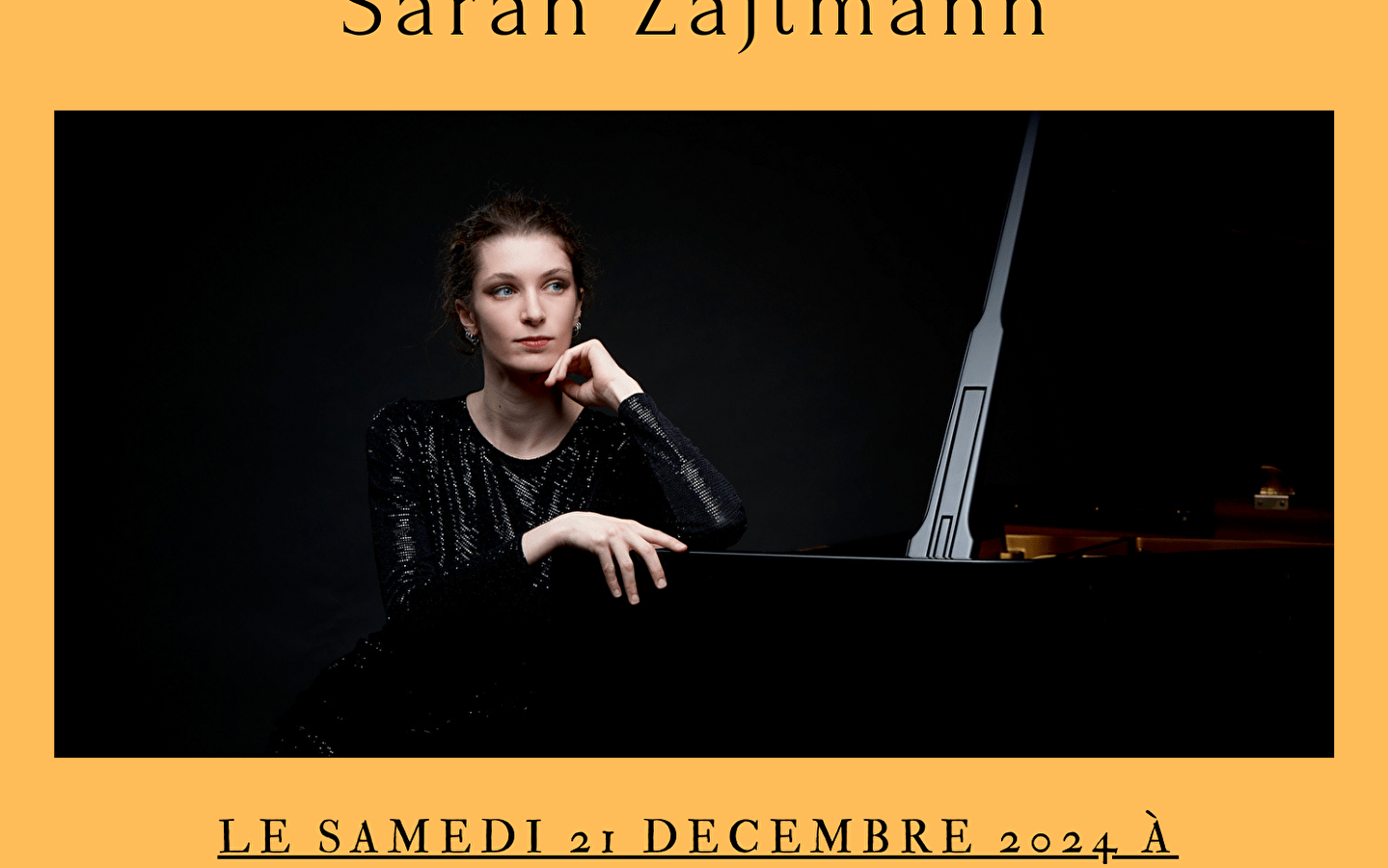 Récital de piano de Sarah Zajtmann