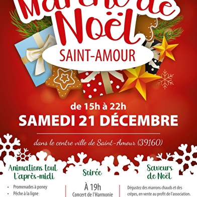 Marché de Noël, concert et spectacle de feu 