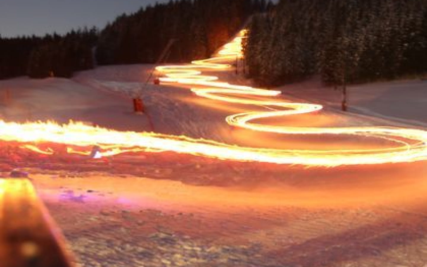 Descente aux flambeaux à Bellefontaine