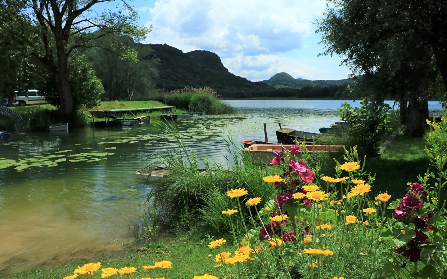 Circuit de randonnée pédestre : Lac et vignobles