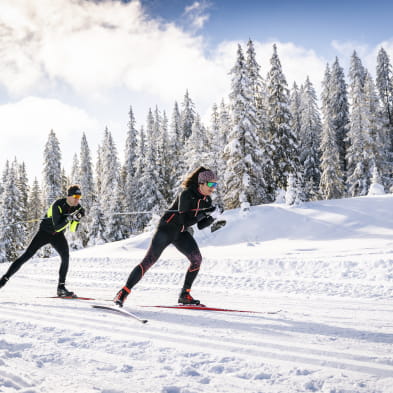 Les Montagnes du Jura en ski nordique