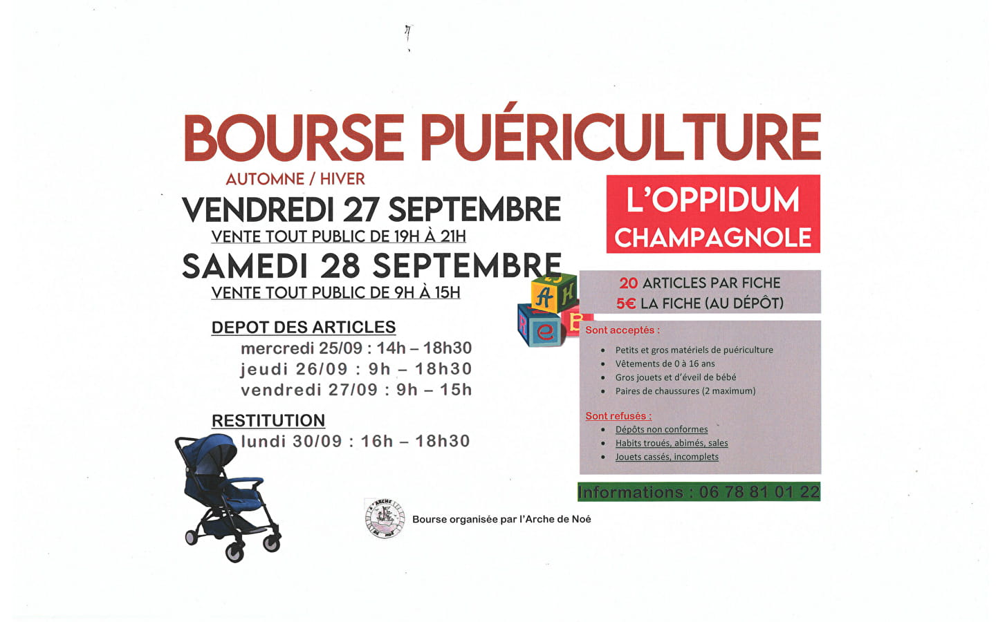 Bourse puériculture