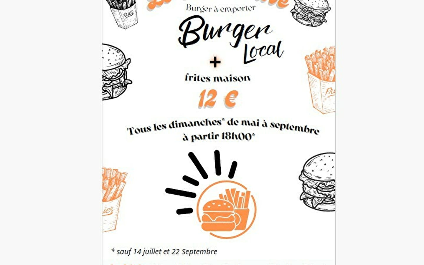 Le Taré Raté - Burger à emporter