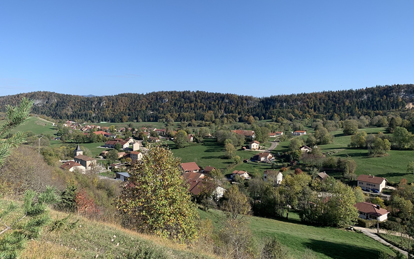 Randonnée - La borne du pré carrel
