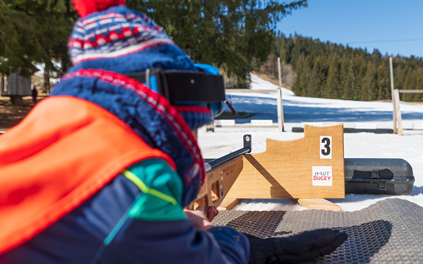 Instants hiver - Initiation biathlon et tir carabine laser