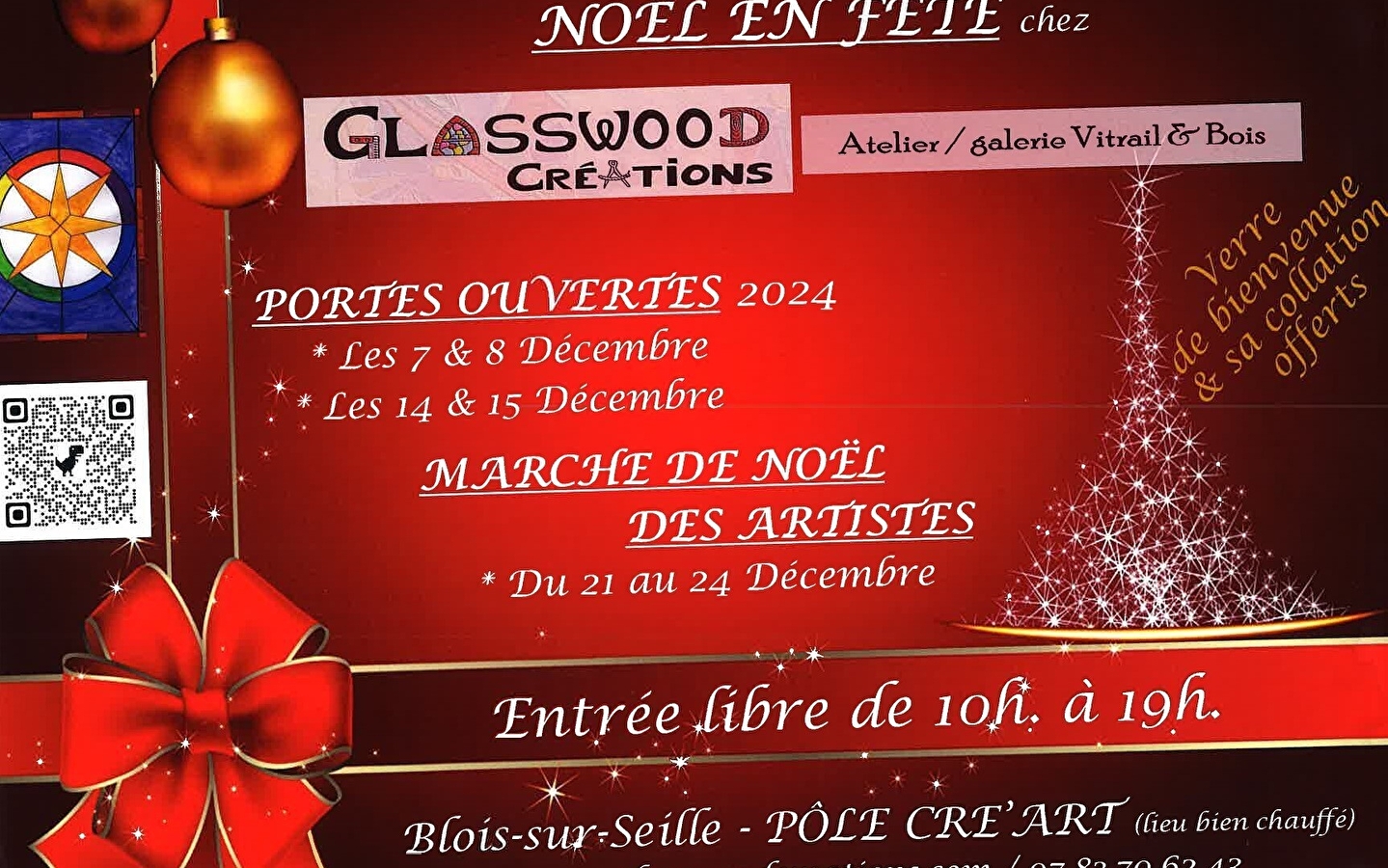 Noël en fête chez Glasswood Créations