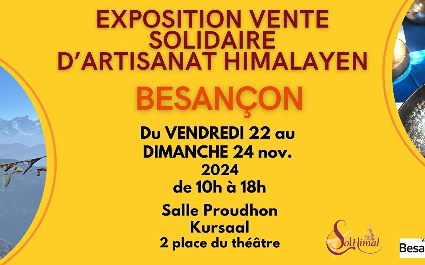 Exposition-vente solidaire d'artisanat himalayen