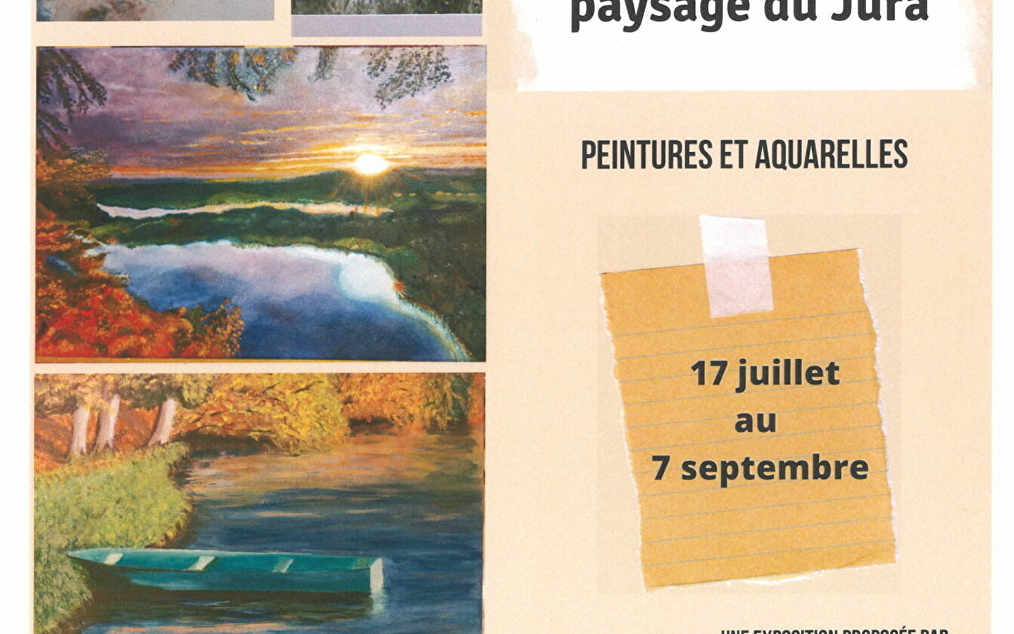 Exposition faune, flore et paysages du jura