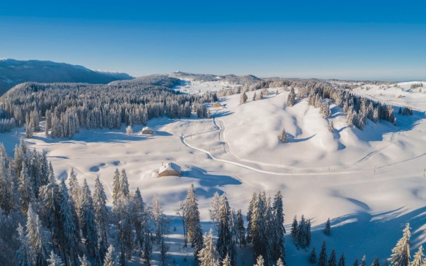 Les Montagnes du Jura en ski nordique