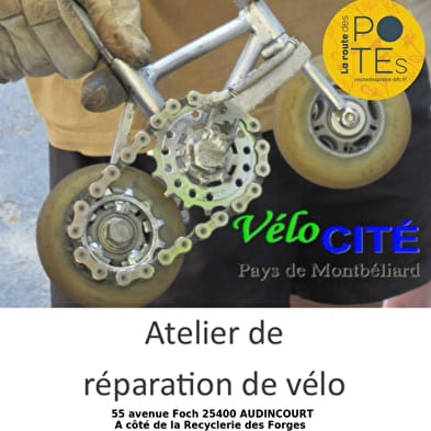 Atelier de réparation de vélo