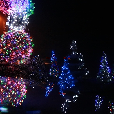 Illuminations de Noël à Vercia