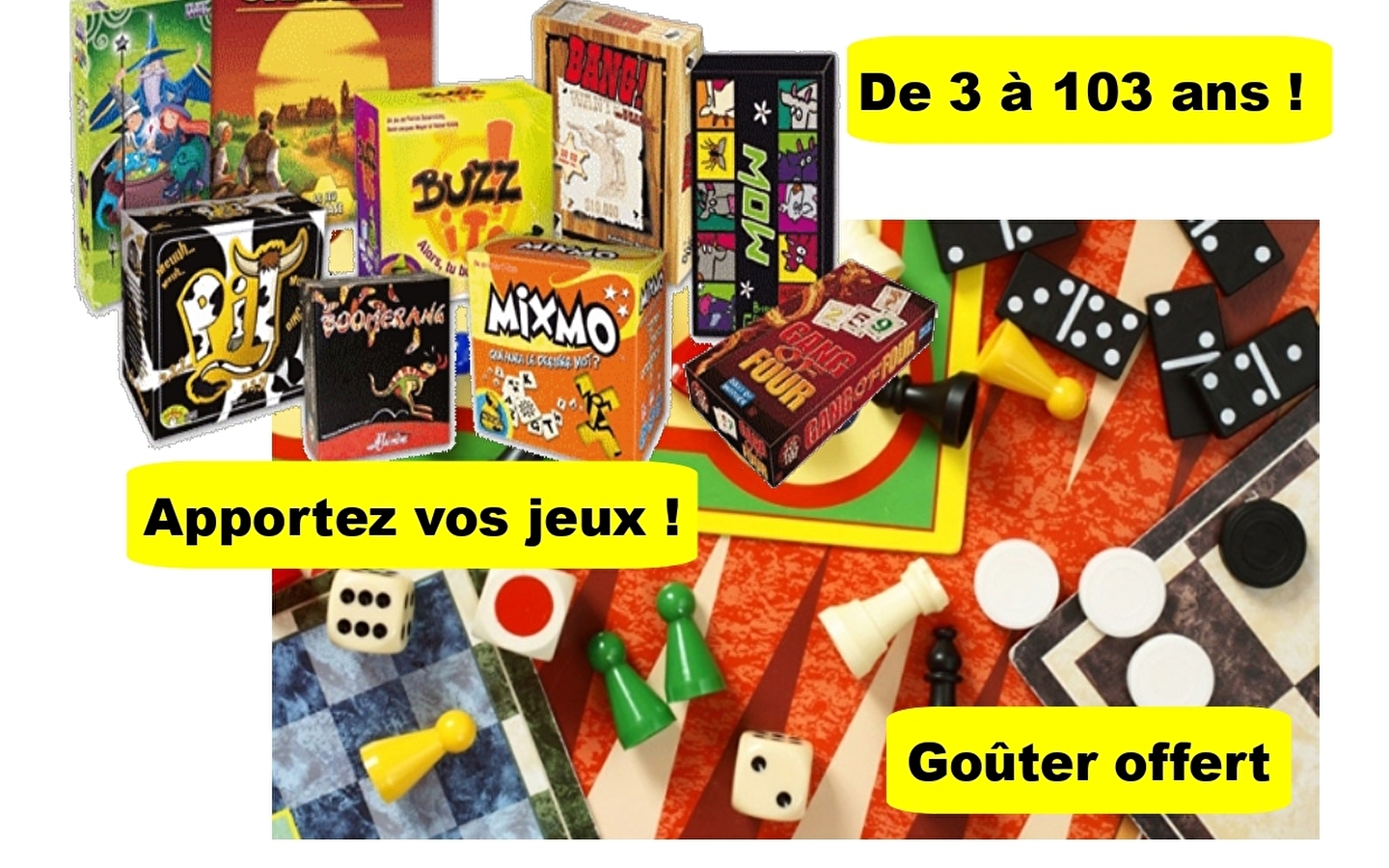 Après midi jeux de société