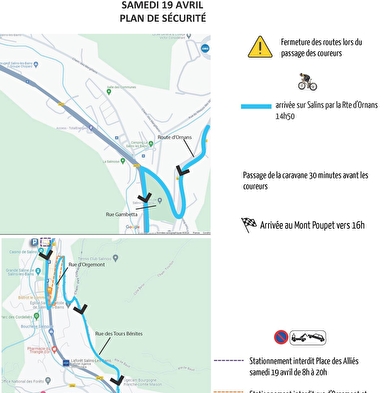 Arrivée Tour du Jura Cycliste