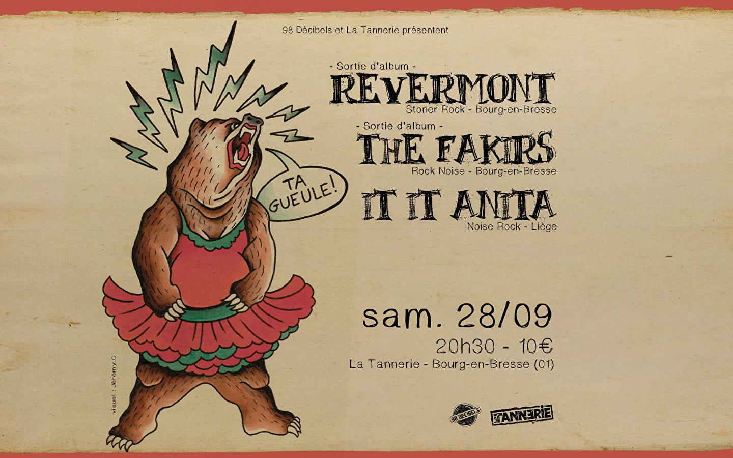 It It Anita + Revermont + The Fakirs