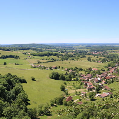 ENS - Les Roches de Nans et le Bois du Châtel à Uzelle