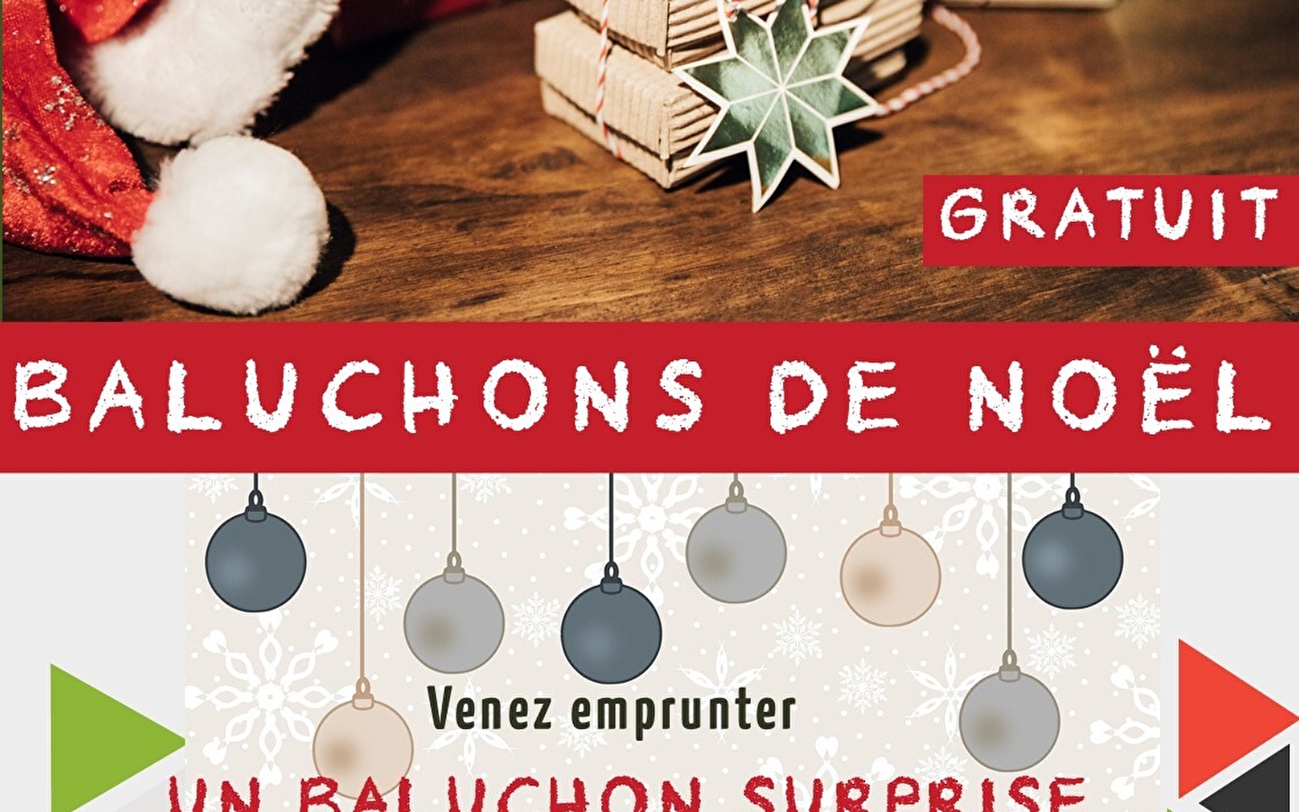 Baluchons surprises de Noël